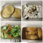 Tingkat Menu (20 Days) in Microwavable Container