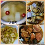 Tingkat - 3 Dishes + 1 soup/ 4 Dishes  (20 days)(Dinner)