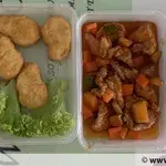Tingkat - 3 Dishes + 1 soup/ 4 Dishes  (20 days)(Lunch)
