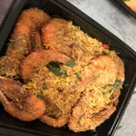 Oatmeal Honey Prawns | 麦片虾