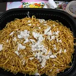(CNY) Wok Fried HK Style Egg Noodle with Atlantic Crab & Chives  港式白蟹金蛋面