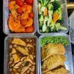 Tingkat - 3 Dishes + 1 soup/ 4 Dishes  (20 days)(Dinner)