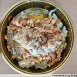 Amici Salmon Yu Sheng<br>
<i>Tea Smoked Norwegian Salmon, Jack's Fruit, Longan, Pomegranate, Crispy Fish Skin and Condiments</i>