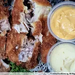 Golden Crispy Chicken w Nacho & Mayo Dip
