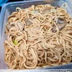 Braised Ee Fu Noodle with Straw Mushrooms