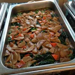 Chinese Spinach with Bai Ling Gu *