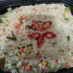 Salted Fish and Chicken Cube Fried Rice 鸡肉咸鱼炒饭