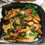 奶皇虾碌                         Baked Cream Prawn