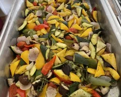 Roasted Garden Vegetables | Customer Photo | Fusion Spoon Catering Services