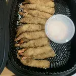 Tempura Prawns with Mentaiko Mayo