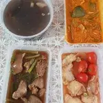 Tingkat - 3 Dishes + 1 soup/ 4 Dishes  (20 days)(Dinner)
