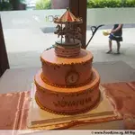 Carousel Buttercream Cake (Size: 8" + 10" 2 Tier (or 30-40pax)) (Cake Flavour: Fudgy Chocolate (most popular!))