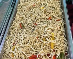 Prawn Spaghetti Aglio Olio | Customer Photo | Stamford Catering