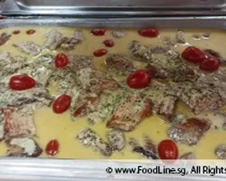 Baked Fish with Lemon Butter Sauce | Customer Photo | Spark and Flame Catering (The Flame Cafe N Spark Restaurant)