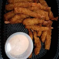 Click to see Tempura Prawns with Mentaiko Mayo