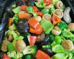 Broccoli Mushroom 西兰香菇 | Customer Photo | Fu Kwee Caterer Pte Ltd