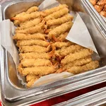 Golden tempura in mayo dips 日式虾,白奶酱