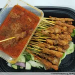Chicken Satay w Peanut Sauce