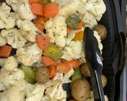 Roasted Vegetable Medley with Baby Potato | Customer Photo | ECreative Catering Pte Ltd