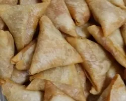 Fried Samosa 炸咖喱角饼 | Customer Photo | Fu Kwee Caterer Pte Ltd