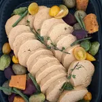 Christmas Stuffing with Sides<br>Roasted Potatoes and Roasted Root Vegetables