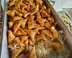 Mini Curry Samosa | Customer Photo | Spark and Flame Catering (The Flame Cafe N Spark Restaurant)