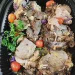 Roasted lamb Leg(mint sauce, rosemary sauce) 