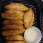 Golden Breaded Fish Fillet with Premium Nacho Cheese