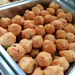 Lighltly Breaded Lobster Ball Served with Wasabi Mayo