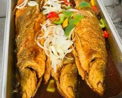 Sweet & Sour Seabass (Whole) 糖醋松鼠鱼 | Customer Photo | Fu Kwee Caterer Pte Ltd