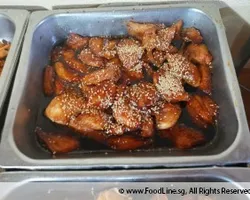 Wok Fried Honey Sesame Seed Chicken | Customer Photo | Spark and Flame Catering (The Flame Cafe N Spark Restaurant)