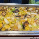 “Tientsin” Cabbage with Dried Conpoy & Shittake Mushroom 天心白菜扒干贝冬菇