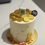 Lucky FA Fortune Mahjong Mini Cake (Size: 4" diameter petite mini cake) (Flavour: Signature Pandan Ondeh Ondeh Cake)