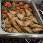 Breaded Crab Claw & Curry Samosa
