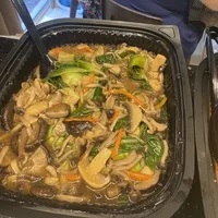 Click to see Braised Green Vegetable with Mixed Mushroom 什菇扒时蔬