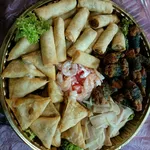 Special Cold Dishes (5 Item Mixture OF Salad Prawns With 3 Chef Choice Of Dishes)