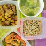 Dinner Tingkat (20 Days, 3 Dishes + Soup OR 4 Dishes)