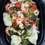 Prawn with Golden Mushrooms