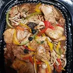 Roasted Chicken Chop with Mushroom Sauce