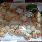 Golden Seafood Pocket with Oriental Dip