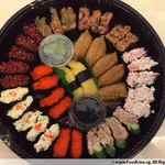 1x Assorted Sushi Platters (75pcs) @$52.5