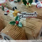 1x Choco Yule Log Cake (1 kg) $38.00