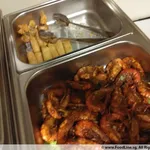 Stir Fried Three Taste Prawn
