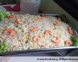 Crabstick Fried Rice Delight | Customer Photo | Kim's Catering Pte Ltd