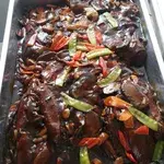 香菇烩扒鸭 Braised Duck w/ Mushroom