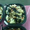 Stir Fried Peking Cabbage with Red Carrot & Vegetarian Abalone. | Customer Photo | Liang Food Caterer