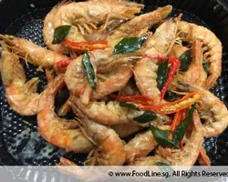 Stir Fried Prawn with Salted Egg | Customer Photo | Brightaste Food Pte Ltd (Previously Shugar Gourmet).