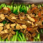 鲍贝芥兰 Kailan w/ Sea Clam