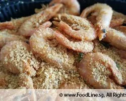 Cereal Prawn (香酥麦片虾) | Customer Photo | Le Xin Catering Group Pte Ltd