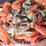 三杯酱炒虾 Taiwanese Style Stir-Fried Prawn